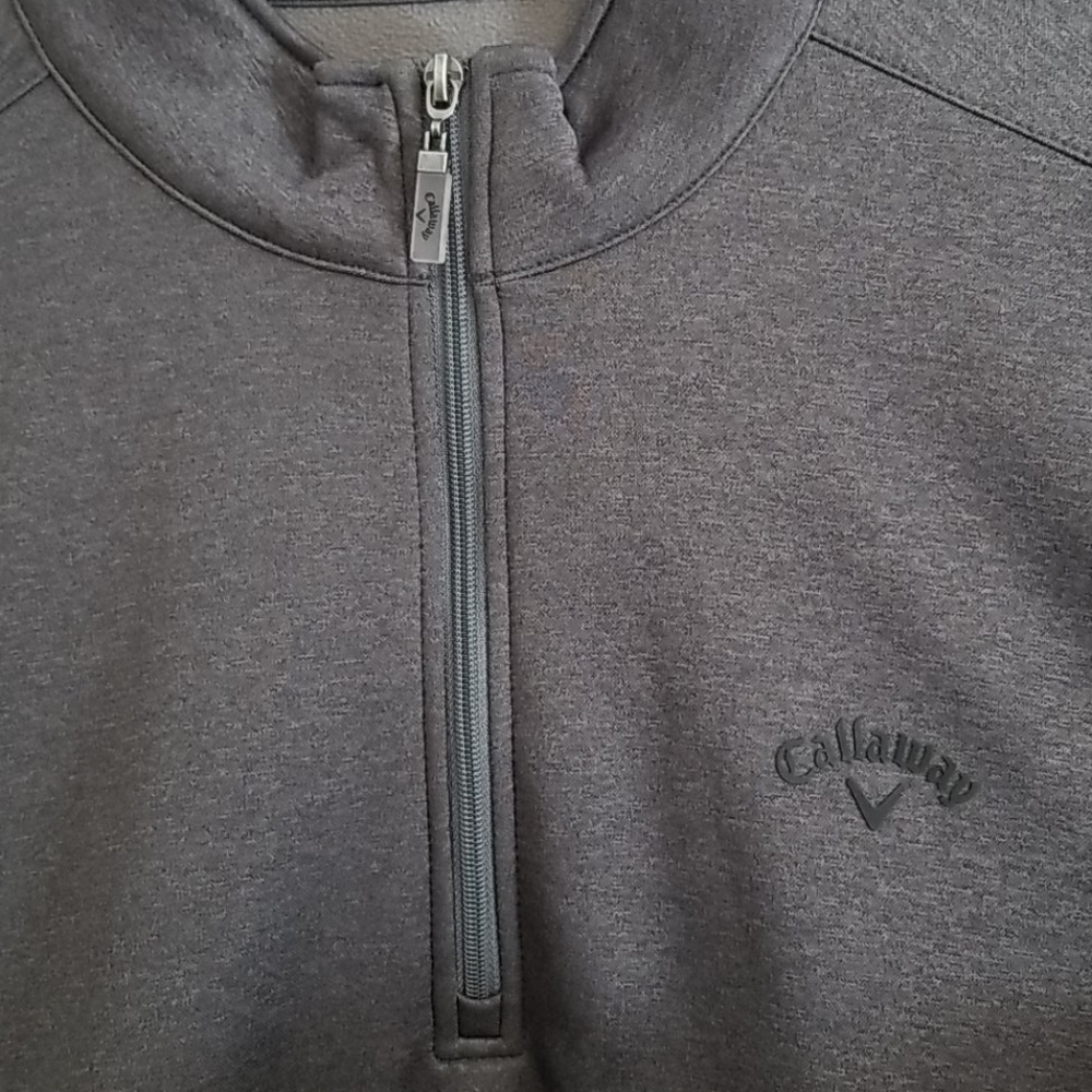 ¼ zip long sleeve golf shirt
